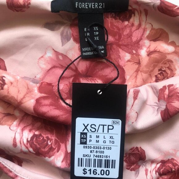 F21 Floral Maxi Dress - Picture 3 of 4